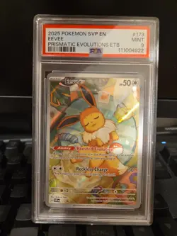 Eevee 173 Sv: Scarlet & Violet Promo Cards Holo PSA 9 - Image 1