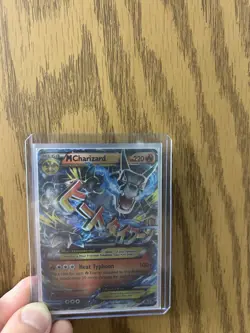 2016 M Charizard EX - Generations (GEN) Ultra Rare 12/83 TCG POKEMON CARD NM - Image 2