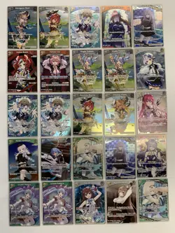 Lot of (53) Hololive Card Game English Foil Lot NM/MT - Image 1
