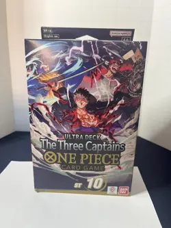 One Piece Card Game Ultra Deck The Three Captains ST-10 BANDAI English TCG - Image 1