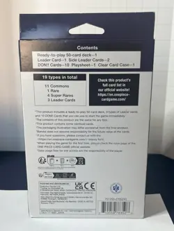 One Piece Card Game Ultra Deck The Three Captains ST-10 BANDAI English TCG - Image 2