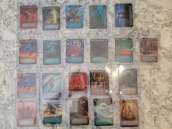 Sorcery Contested Realm TCG 21x Ordinary Foil Card Lot Alpha - Image 1