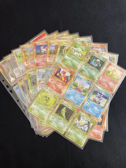 Pokemon Card Japanese Base set Common Uncommon Complete Set 70 cards Old Back - Image 2