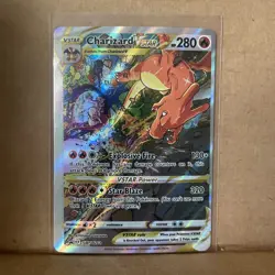 Charizard VSTAR SWSH262 Black Star Promo - Pokemon Card (Off Center) - A1 - Image 1