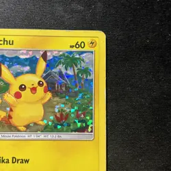 Pikachu 4/12 McDonald's Promos 2018 Holo Pokemon Card - Image 2