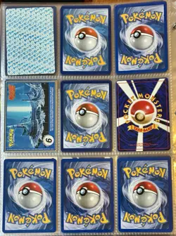 Vintage Pokemon Card Collection - No Binder Lot 5 Pages - Holo - Modern LP/NM - Image 2