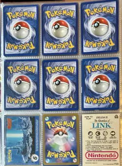 Vintage Pokemon Card Collection - No Binder Lot 5 Pages - Holo - Modern LP/NM - Image 4