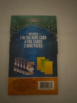Pokemon 3 Mini Packs 1 Ultra Rare 4 Foil Cards Free Shipping Factory Sealed - Image 2