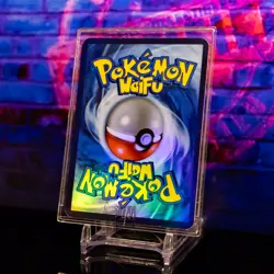 Jessie Waifu Trading Card ACG Pokemon Trainer Holo Flash Gold Foil English Rare - Image 2