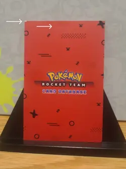 Pokemon, PERU, Shiny Charizard, Team Rocket Card Database, Blue Holo, LP - Image 2