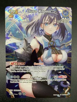 Hololive Ouro Kronii hBP01-095 SR English Blooming Radiance Card NM/MT - Image 1