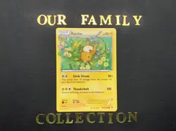 Raichu RC9/RC32 NM XY Generations Radiant Collection Near Mint Pokemon Card - Image 1