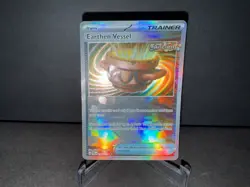 2025 Pokemon Earthen Vessel 106 Prismatic Evolutions Poke Ball Rev Holo Card NM+ - Image 1