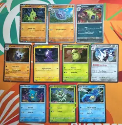 [10x] Pokemon Card Lot: Scarlet & Violet Era (Black Star Promo + Cosmos Holo) NM - Image 1