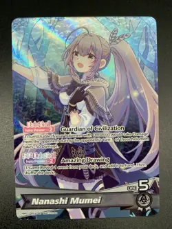 Hololive Nanashi Mumei OSR hBP01-002 OSR EN English Blooming Radiance Card NM/MT - Image 1