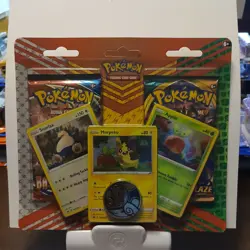 2021 New Pokemon Trading Card Game Snorlax Morpeko & Applin With Coin Brand New 820650809842 - Image 1