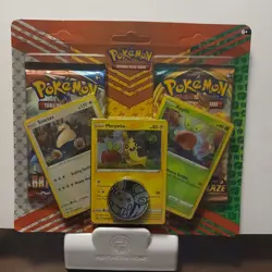 2021 New Pokemon Trading Card Game Snorlax Morpeko & Applin With Coin Brand New 820650809842 - Image 3