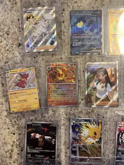 20+ Pokemon Cards Lot ENG, CHN & JPN Art Rares, Shiny, SAR, UR, Holo, Trainers - Image 3