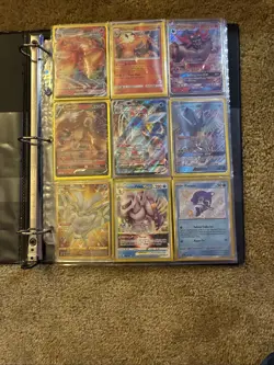 Pokemon Binder Collection Ultra Rare, Full Art, and Regular Card, Good Quality - Image 1