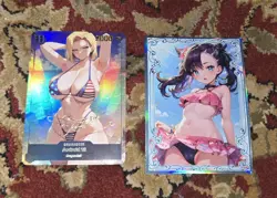android 18 Waifu Sexy Doujin Card - Image 1