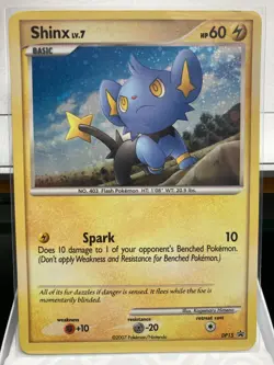 Nintendo Pokemon DP Black Star Promo Holo Card nrMint to Mint - Image 5