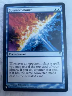 Counterbalance 31/155 The List Reprints NM - Image 1