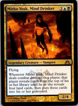 Mirko Vosk, Mind Drinker Dragon's Maze MTG LP - Image 1