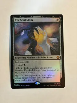 MTG: The Soul Stone Marvel's Spider-Man FOIL NM Magic The Gathering - Image 1