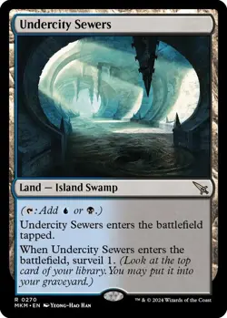 MTG - Undercity Sewers - MKM 0270 - Murders at Karlov Manor - Rare - Magic - Image 1