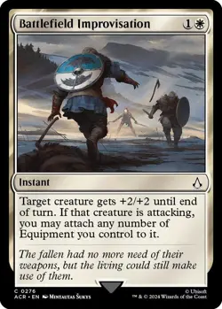 MTG - Battlefield Improvisation - ACR 0276 - Assassins Creed Magic the Gathering - Image 1