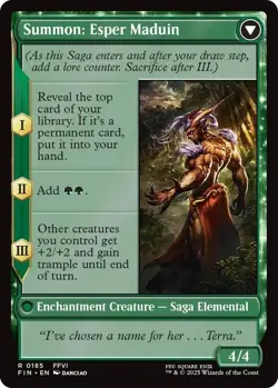 MTG - Esper Origins - FIN 0185 - Final Fantasy - Rare - Magic the Gathering - Image 2