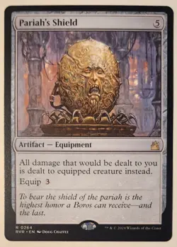 MTG - Pariah's Shield - RVR 0264 - Ravnica Remastered - Rare - Image 1