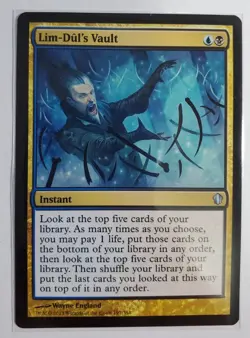 Lim Dul's Vault Commander 2013 C13 MTG Magic the Gathering Uncommon ENG - Image 1