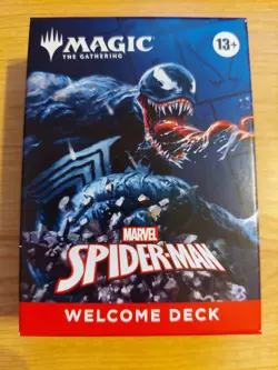 Magic the Gathering: Spiderman Welcome Deck (Black) - Near Mint NM - Image 1
