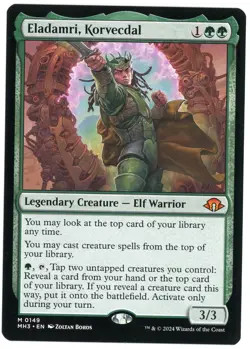 2024 Magic the Gathering Eladamri Korvecdal Legendary Creature Nr/Mt - Image 1