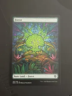 Forest Showcase 281/281 Dominaria United DMU MTG NM - Image 1