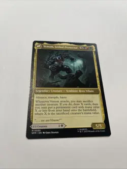 Eddie Brock Venom, Lethal Protector MTG NM IN HAND SHIPS TODAY - Image 2