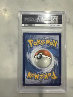 Pokemon 2021 Premium Collection 181 Vaporeon v SWSH Black Star Promo Card PSA 9 - Image 2