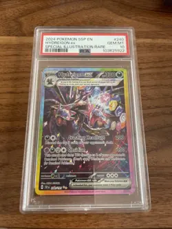 PSA 10 Hydreigon ex 240/191 Surging Sparks SIR Special Illustration Rare Pokemon - Image 1