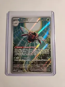 Pokemon TCG Ninjask Illustration Rare #137/132 Mega Evolutions NM/M - Image 1