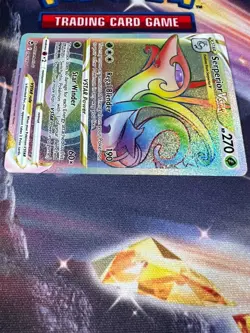 Serperior VSTAR 196/195 Pokemon TCG SWSH Silver Tempest Secret Rare NM - Image 4