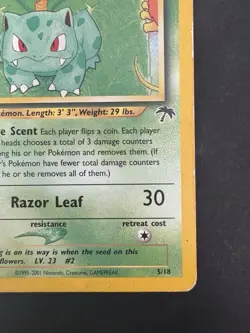 Pokemon Southern Islands Ivysaur English Rare Vintage Promo - Image 5