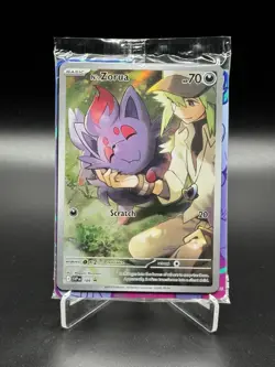 Pokemon TCG S&V Journey Together: N's Zorua SVP189 Black Star Promo - Sealed - Image 1