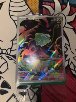 Pokemon SEALED Bulbasaur 133/132 Pokemon TCG Mega Evolution Stamped Promo - Image 1