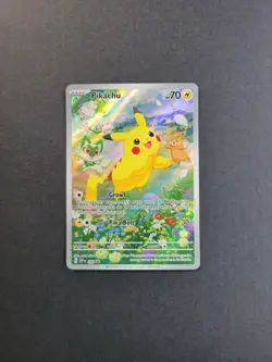 Pikachu 088 Pokemon TCG S&V Black Star Promo Rare Holo NM - Image 2