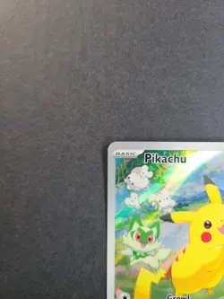 Pikachu 088 Pokemon TCG S&V Black Star Promo Rare Holo NM - Image 3