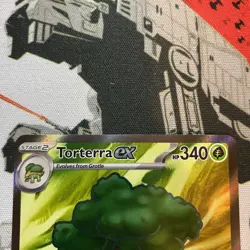 Torterra ex - 185/162 - Pokemon TCG Temporal Forces (2024) - NM - Full Art- HOLO - Image 5