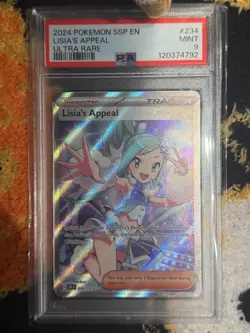 Lisia’s Appeal - 234/191 - PSA 9 MINT Surging Sparks Ultra Rare - Pokemon - Image 2