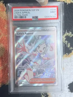 Lisia’s Appeal - 234/191 - PSA 9 MINT Surging Sparks Ultra Rare - Pokemon - Image 3