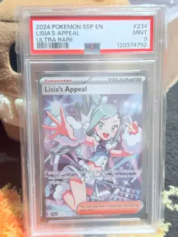 Lisia’s Appeal - 234/191 - PSA 9 MINT Surging Sparks Ultra Rare - Pokemon - Image 4